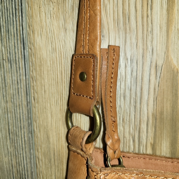 The Sak Handbag Studded Tobacco Floral Embossed - Picture 5 of 11